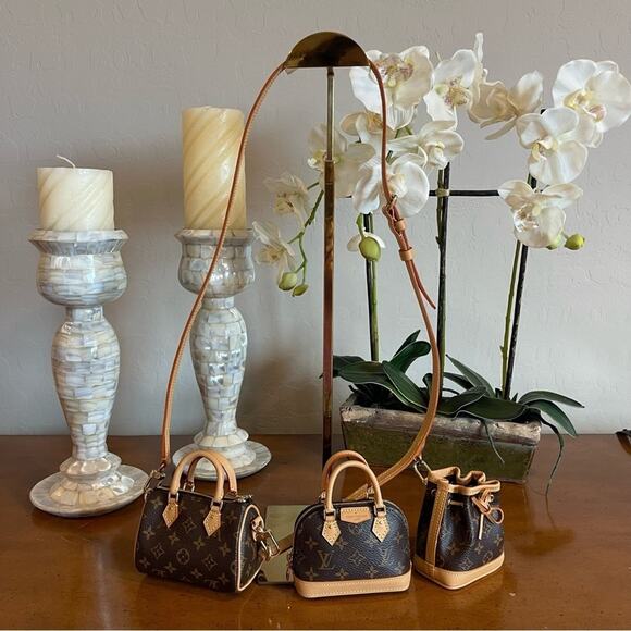 NEW RARE Louis Vuitton Trio Mini Icones Bag Set Monogram Canvas SOLD OUT - Picture 11 of 16